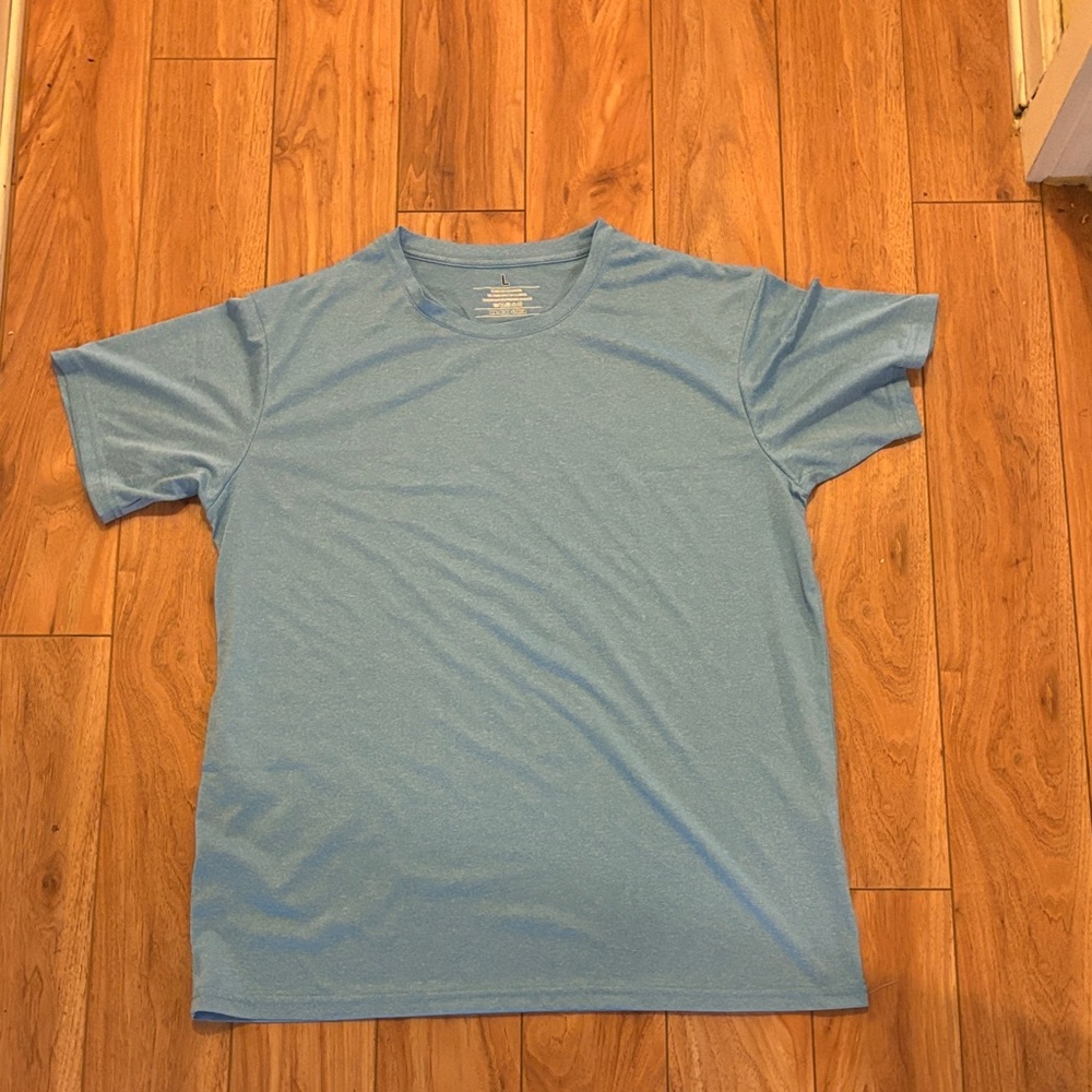 Sky Blue Men's Short Sleeve Tee